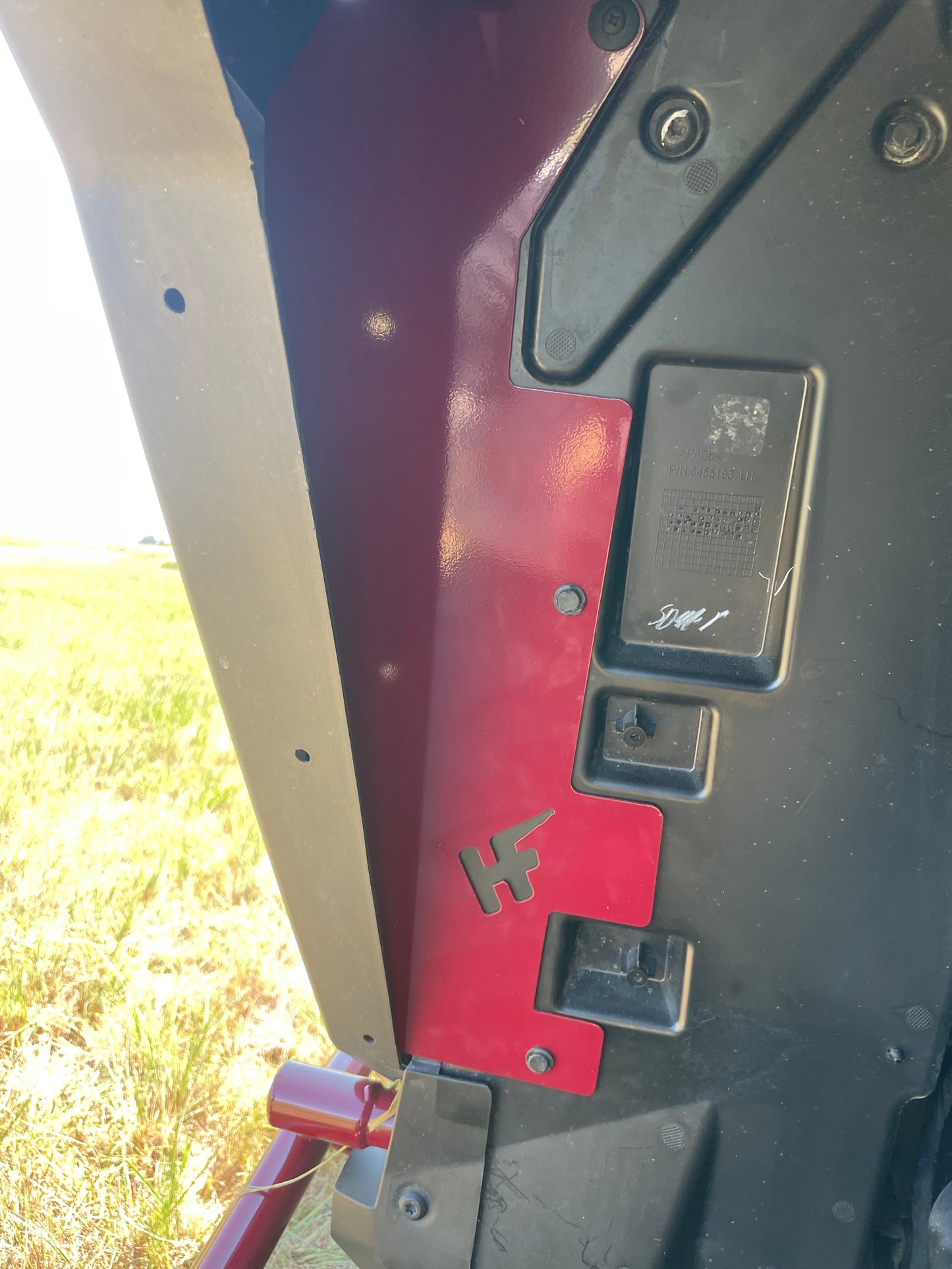 Polaris pro xp back fender mud guards